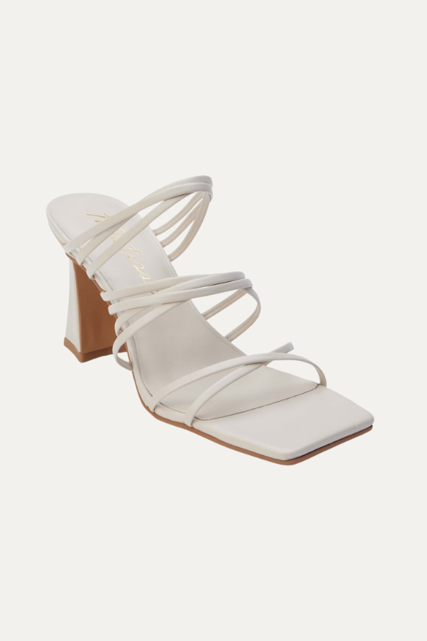 Buy Rainbow Club Ivory Wedding Clara Satin Strappy Bridal Sandals from Next  India